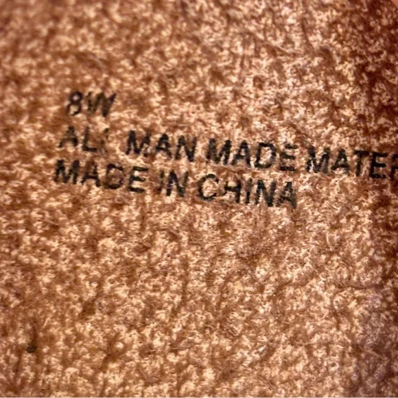 Lane Bryant Tan Espadrille Wedge Sandals Size 8 NWOT Braided Straps - Picture 7 of 7